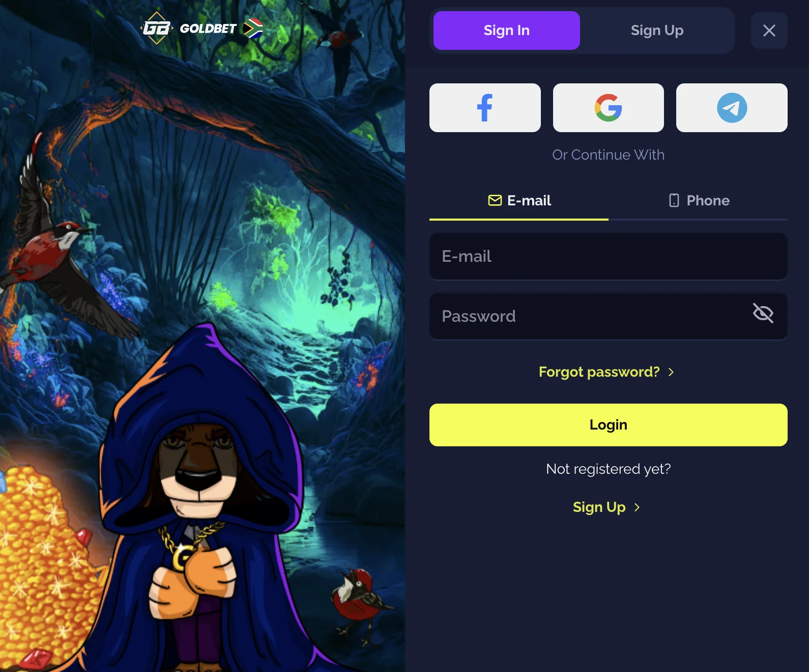 Goldbet Login